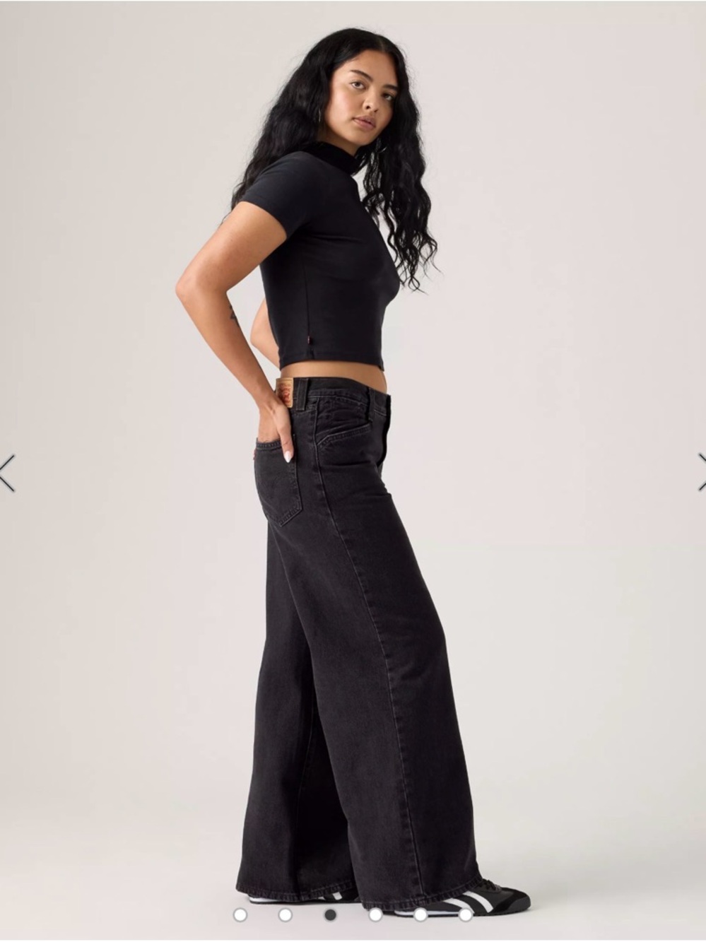 Levi’s ‘94 Baggy Wide Leg - High-Rise Women’s Jeans - Black